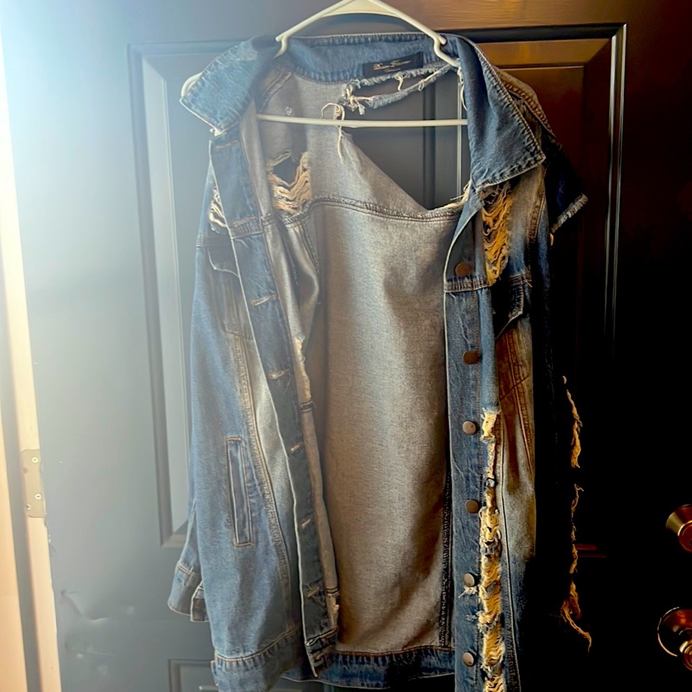 Ripped jacket